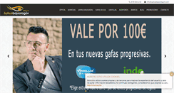 Desktop Screenshot of opticabajoaragon.com